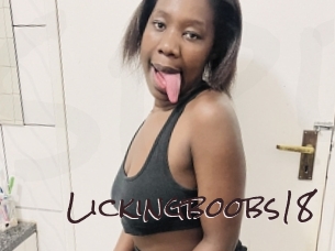 Lickingboobs18